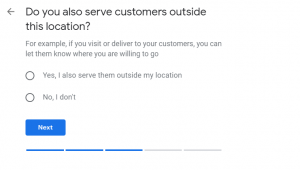 Google My Business Optimization - Choose Service Area of Business on GMB