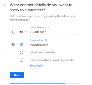 Google My Business Optimization - Add Your Website & Phone No on GMB Profile