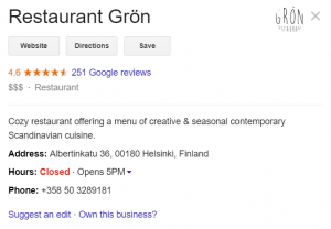 Google My Business Optimization - Company Profile