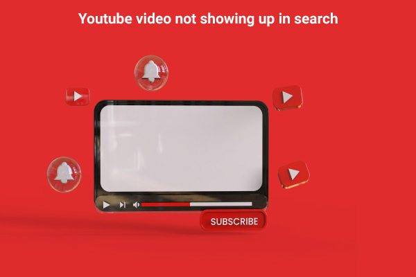 Youtube video not showing up in search